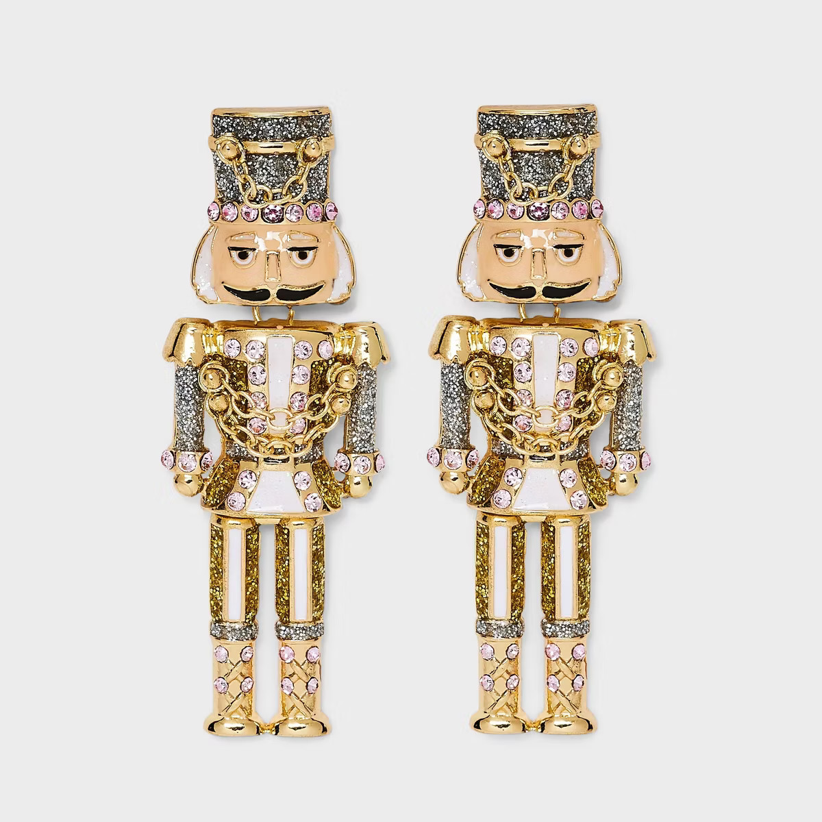 SUGARFIX by BaubleBar "Sugarplum Soldier" Statement Earrings - Gold | Target