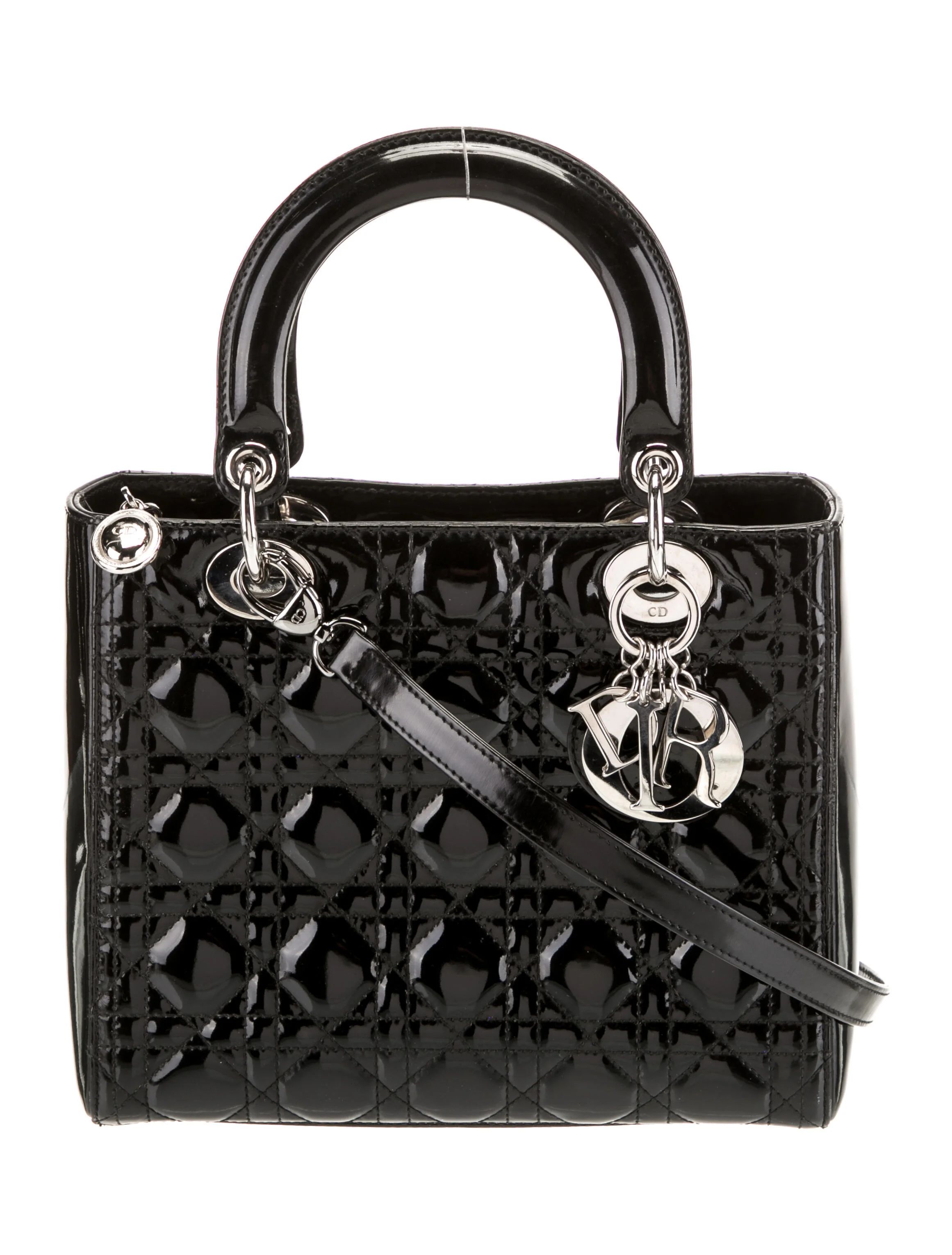 Medium Patent Lady Dior Bag | The RealReal