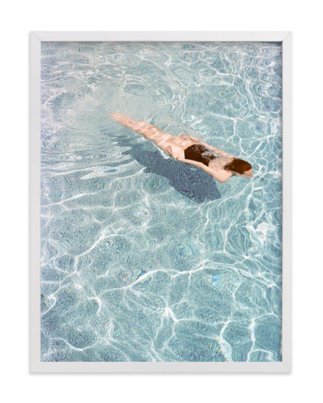 "Going for a Swim" - Photography Limited Edition Art Print by Whitney Deal. | Minted