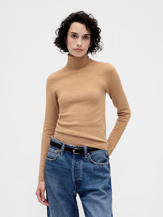 CashSoft Stretch Turtleneck Sweater | Gap (US)