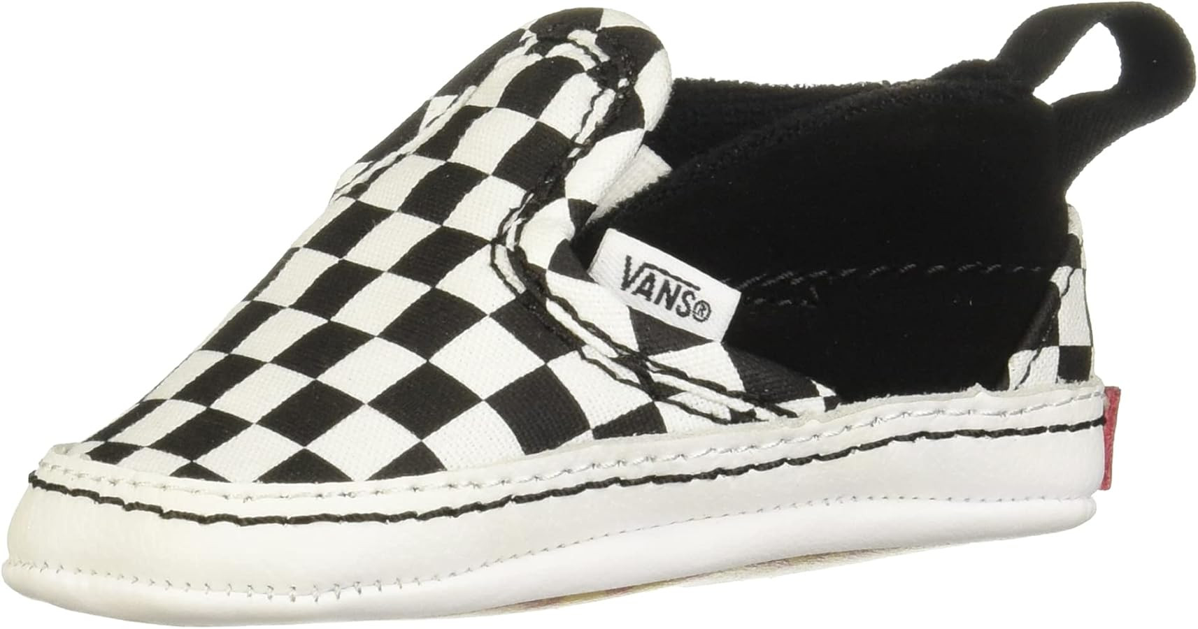 Vans Infant/Toddler Race Flame Slip on V Crib Kids Baby Shoe | Amazon (US)