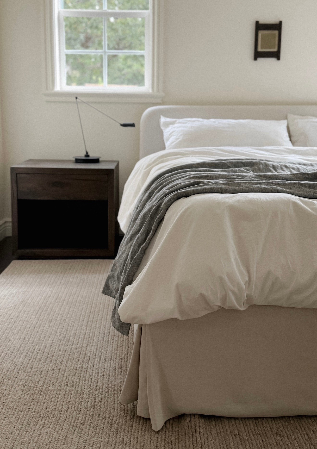 Jenni kayne home, white bedding, parachute percale sheets, linen bedding, linen duvet, Nordic knots, minimal bedroom, slipcover bed 

#LTKHome
