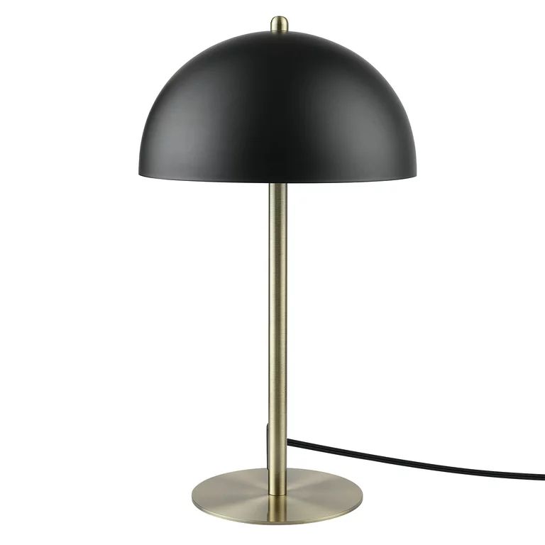 Globe Electric 15" LED Matte Black Novelty Desk Lamp with Bowl | Walmart (US)