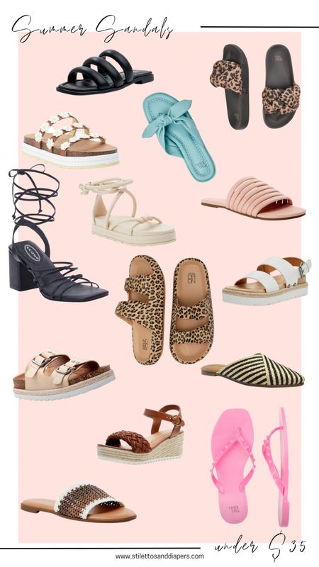 Summer Sandals all under $35, most under $25! 

#LTKshoecrush #LTKFind #LTKSeasonal
