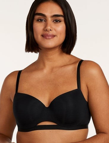 ThirdLove 24/7® Pima Cotton T-Shirt Bra - black / 32G | ThirdLove