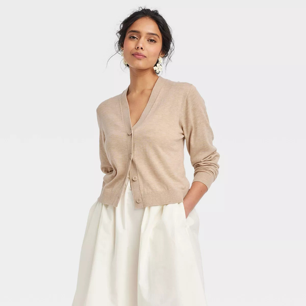 Women's Button-Front Cardigan - A New Day™ | Target