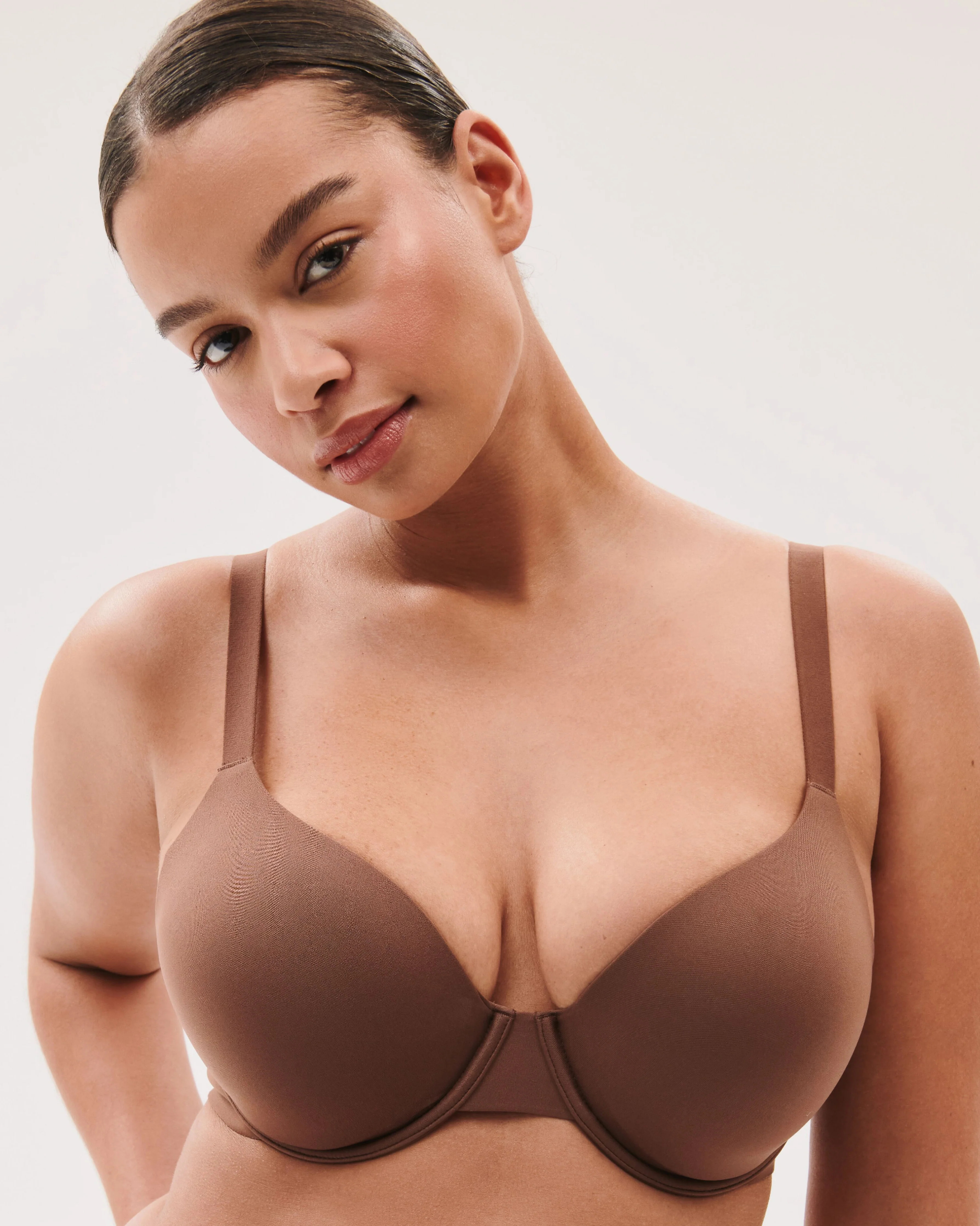 Spanx Women's SPANXsupersmooth BraVa Lightly Lined Bra in Cinnamon | Spanx