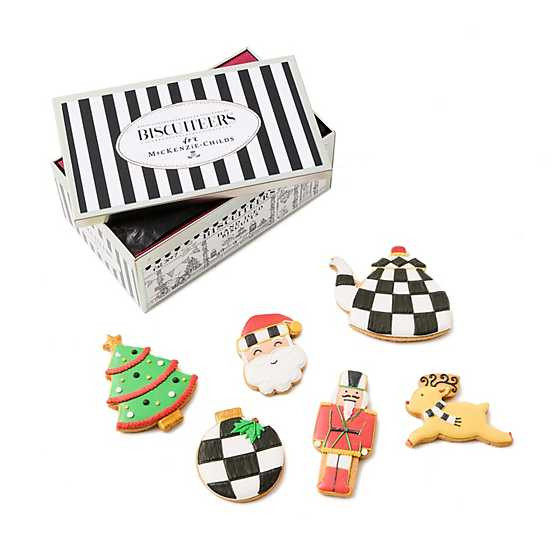 Holiday Cookie Tin, Set of 6 | MacKenzie-Childs
