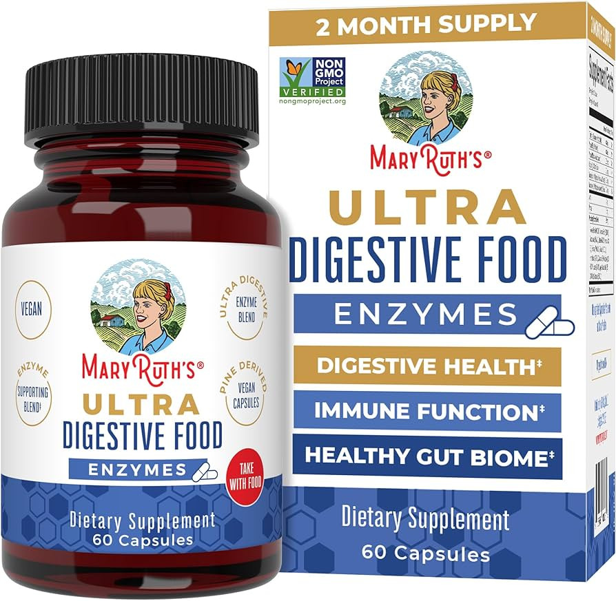 MaryRuth Organics Ultra Digestive Enzymes Capsules | Up to 2 Month Supply | Supplement for Gut He... | Amazon (US)