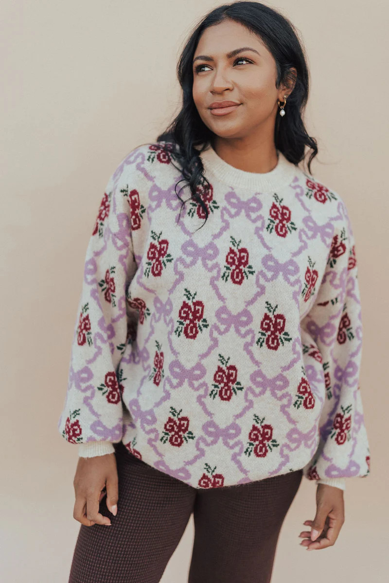 Lainey Floral Sweater | Henly