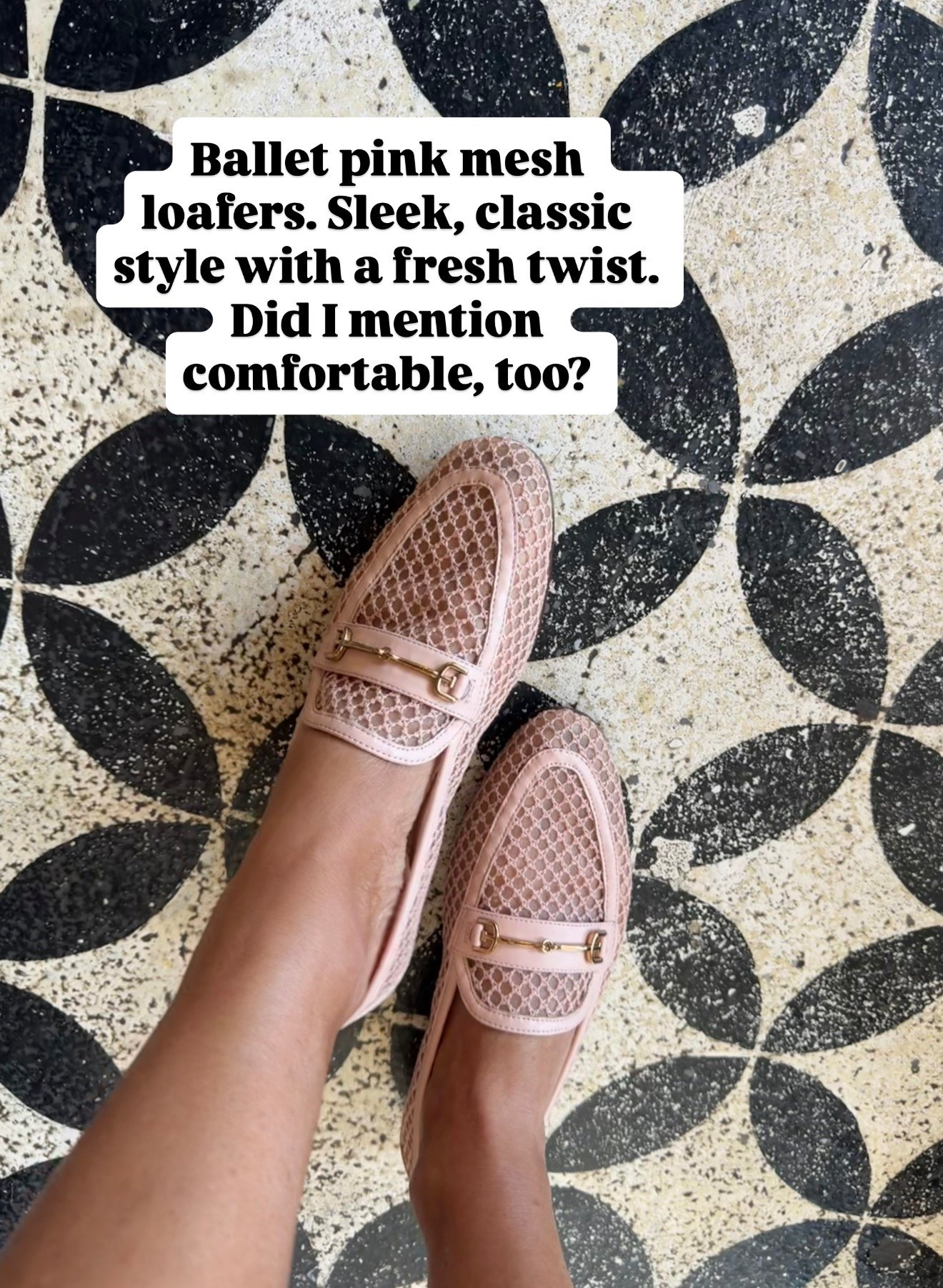 If between sizes size down
I’m between a 7.5 and 8 and wear a 7.5

#LTKOver40