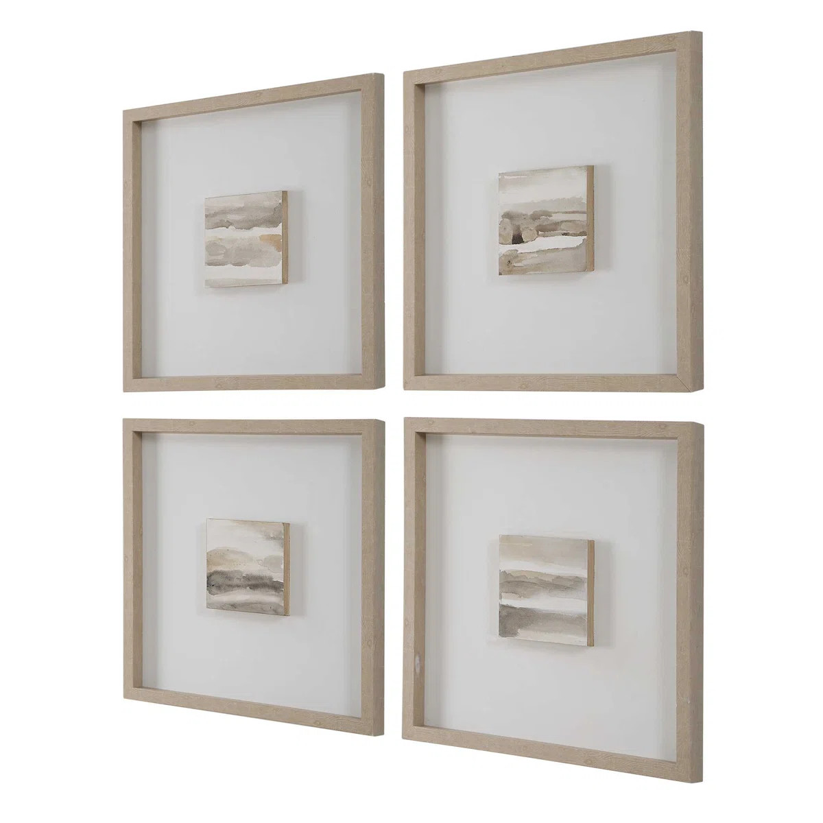 Uttermost Studying Sepia Hand Painted Canvases (Set of 4) | Wayfair North America