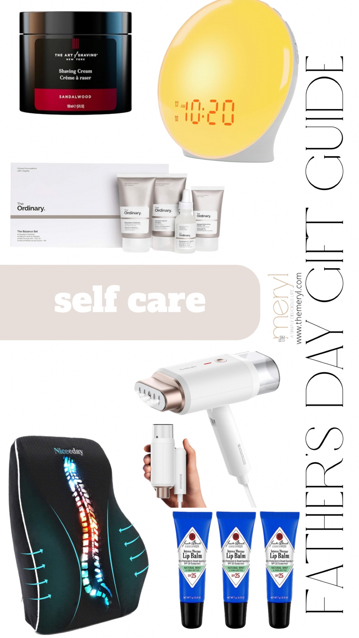 Father’s Day gift ideas for the dad who could use some self care 
Steamer Ordinary Massager Chair Sunrise Clock The Art of Shaving Jack Black  

#LTKBeauty #LTKGiftGuide #LTKMens