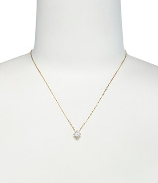Floating Cubic Zirconia Pendant Necklace | Dillard's