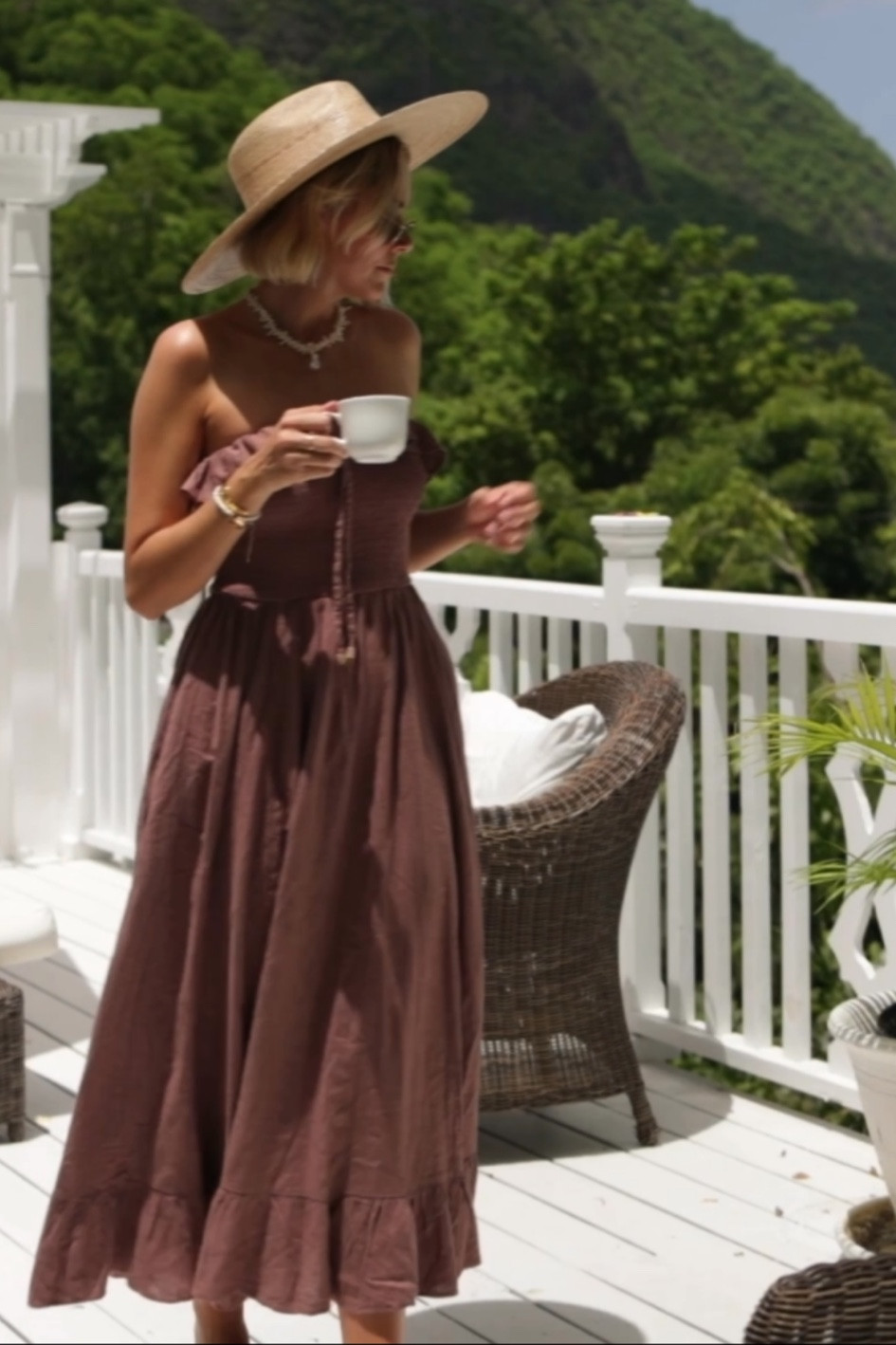 Holiday dress 
Brown maxi dress


#LTKsummer #LTKeurope #LTKuk