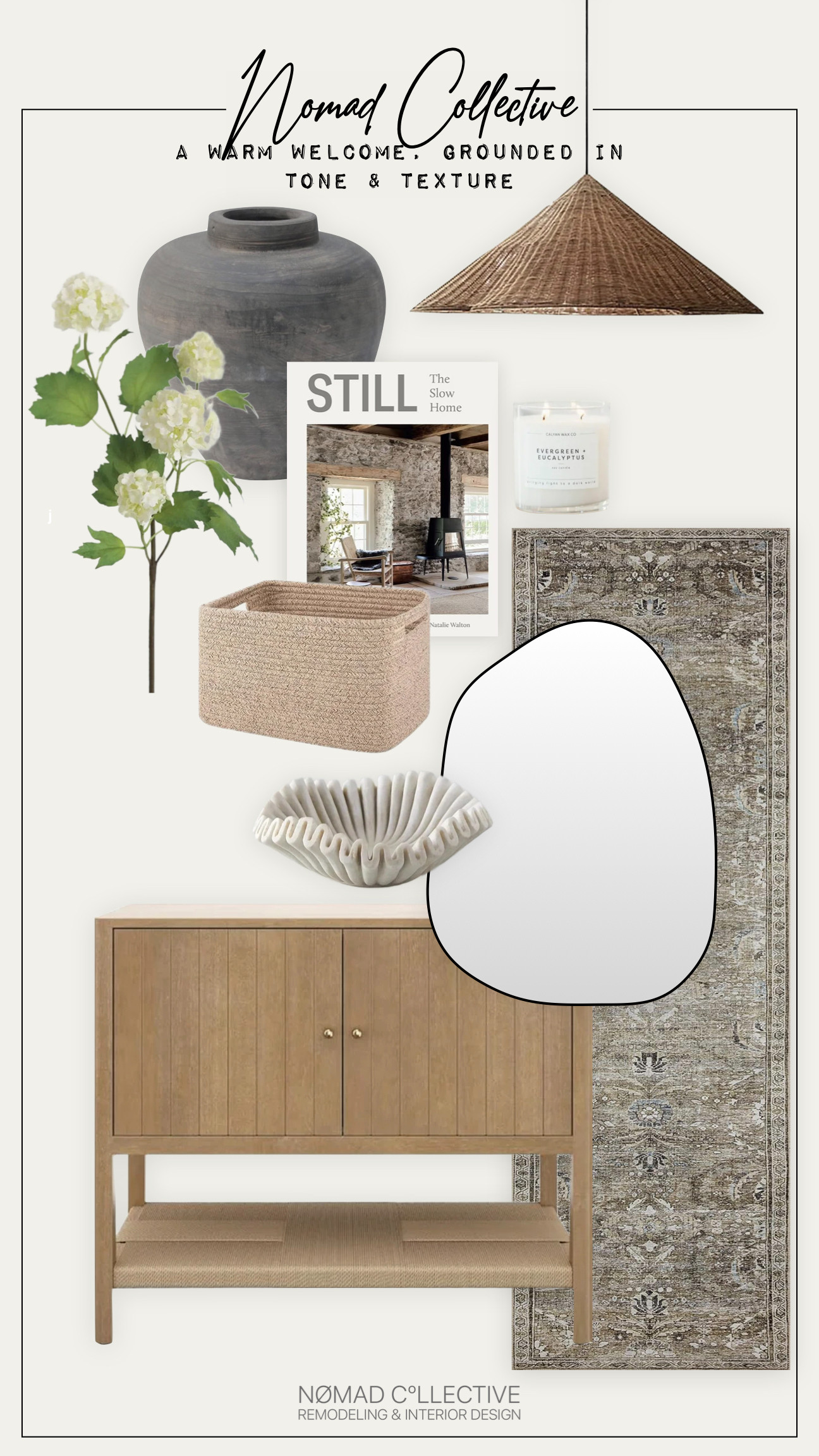 An entryway that combines layered textures and casual style, crafted to make every arrival feel natural and inviting. Check out our Amazon storefront for more thoughtfully styled spaces. 

 #LTKSummerEdit #LTKHome #LTKStyleTip