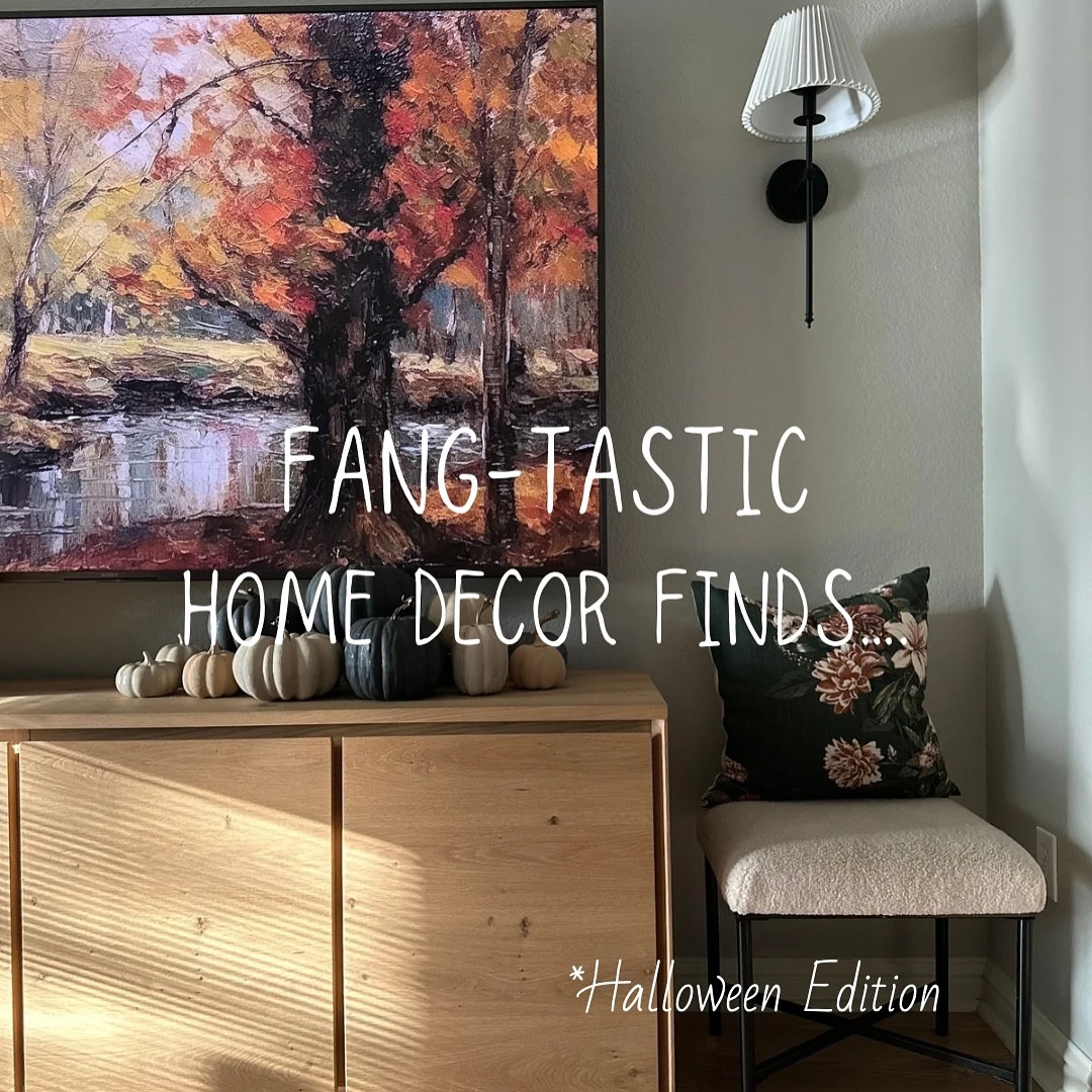 Fang-tastic Home Decor Finds

These Halloween Home Decor Finds are so cute! And not one bit tacky! 🕷️🕸️🧡Halloween Decor can be spooky chic too! 🤌🏼🤌🏼👻🎃🖤

Which is your favorite Halloween Home Decor Find? ☺️☺️



#LTKHalloween #LTKSeasonal #LTKHome