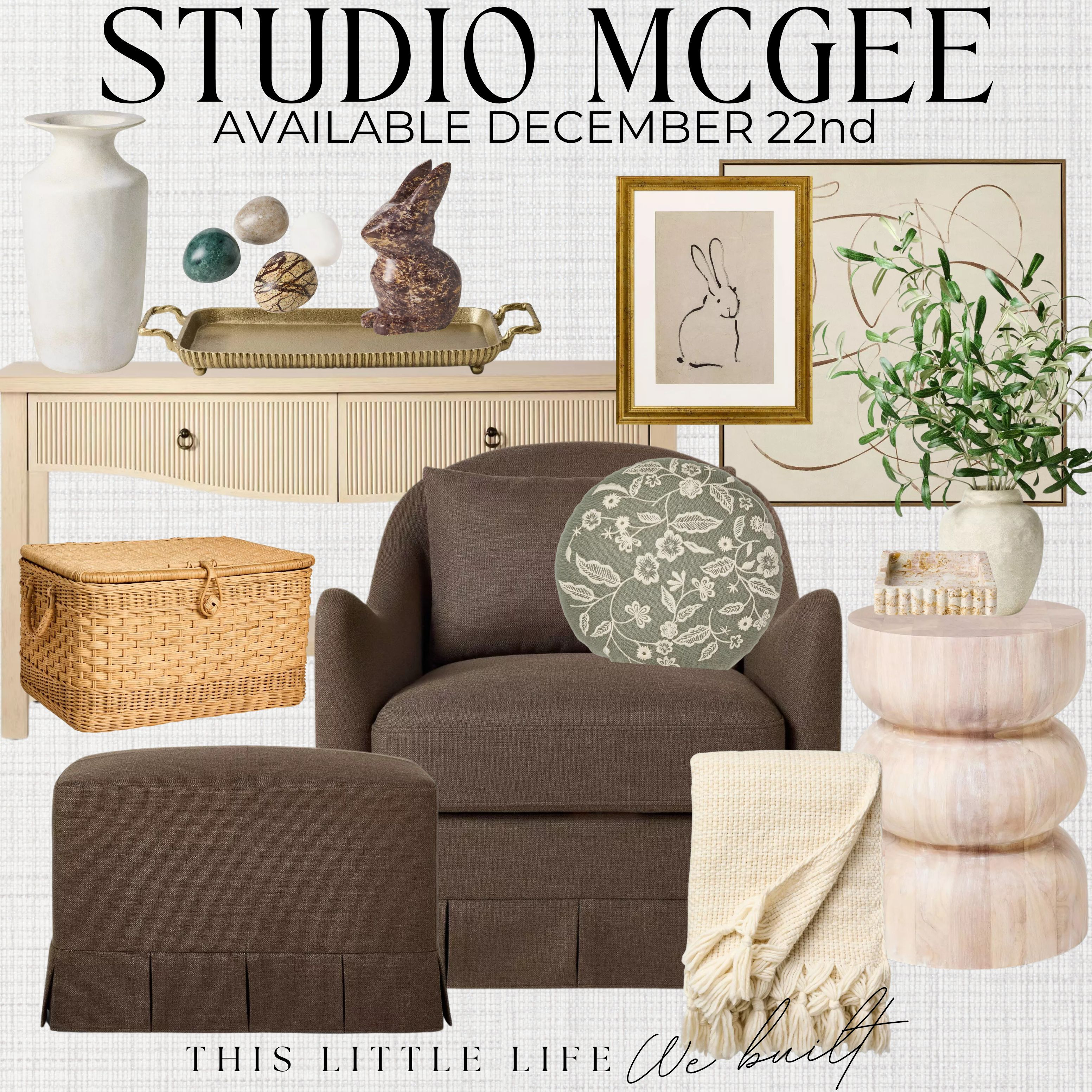 Studio McGee Spring Collection at Target
Studio Mcgee Decor / Studio McGee x Threshold / Threshold Spring / Target Home / Target New Releases / Spring Throw Blankets / Spring Throw Blankets / Knit Throw Blankets / Spring Decor / Spring Candles / Brass Trays / Fluted Vases / Fluted Candlestick Holders / Spring Framed Art / Spring Greenery / Spring Wreaths / Spring Faux Plants / Spring Accent Furniture / Accent Chairs / Accent Ottomans / Decorative Bowls / Decorative Trays / Decorative Boxes / Woven Storage Boxes / Coffee Table Decor / Bookshelf Decor / Textured Vases / Faux Branches and Greenery / Marble Accents / Spring Dining / Spring Bedroom /  

 #LTKSeasonal #LTKHome #LTKStyleTip