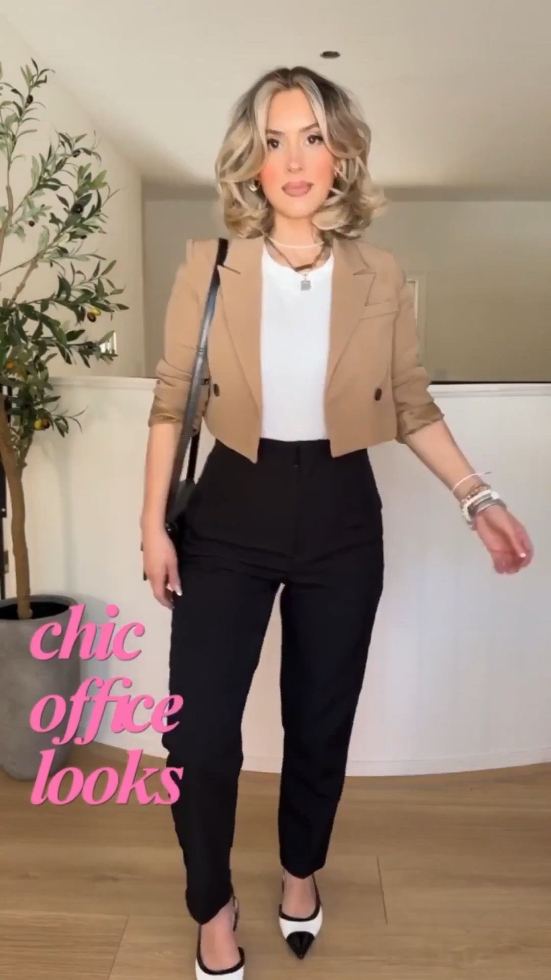 Chic office looks from Amazon 🖤👏🏼😮‍💨

Small in everything!!! 
Ankle Trousers have great stretch

#LTKgrwm #LTKootd #LTKWorkwear