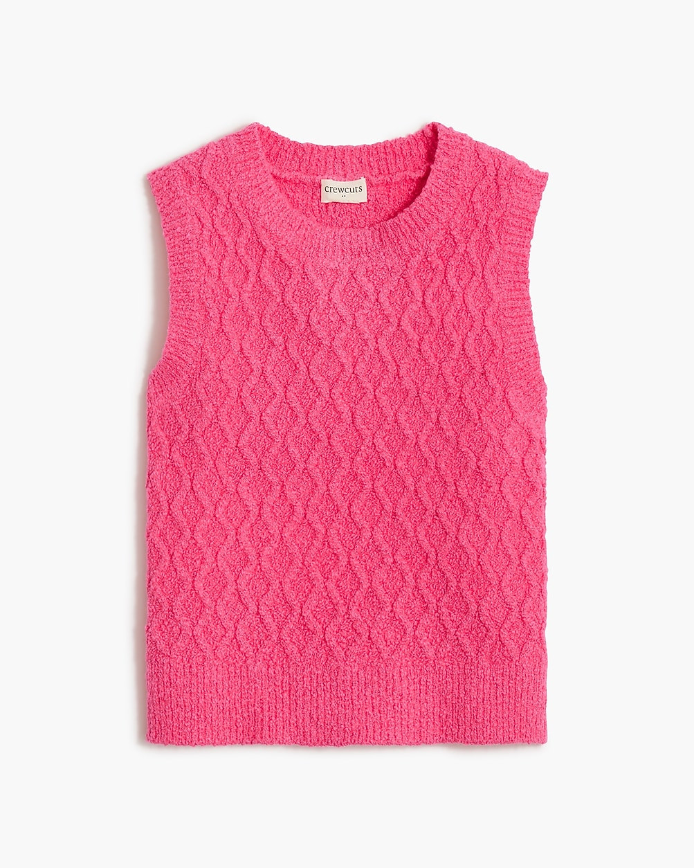 Girls' cable-knit sweater-vest | J.Crew Factory