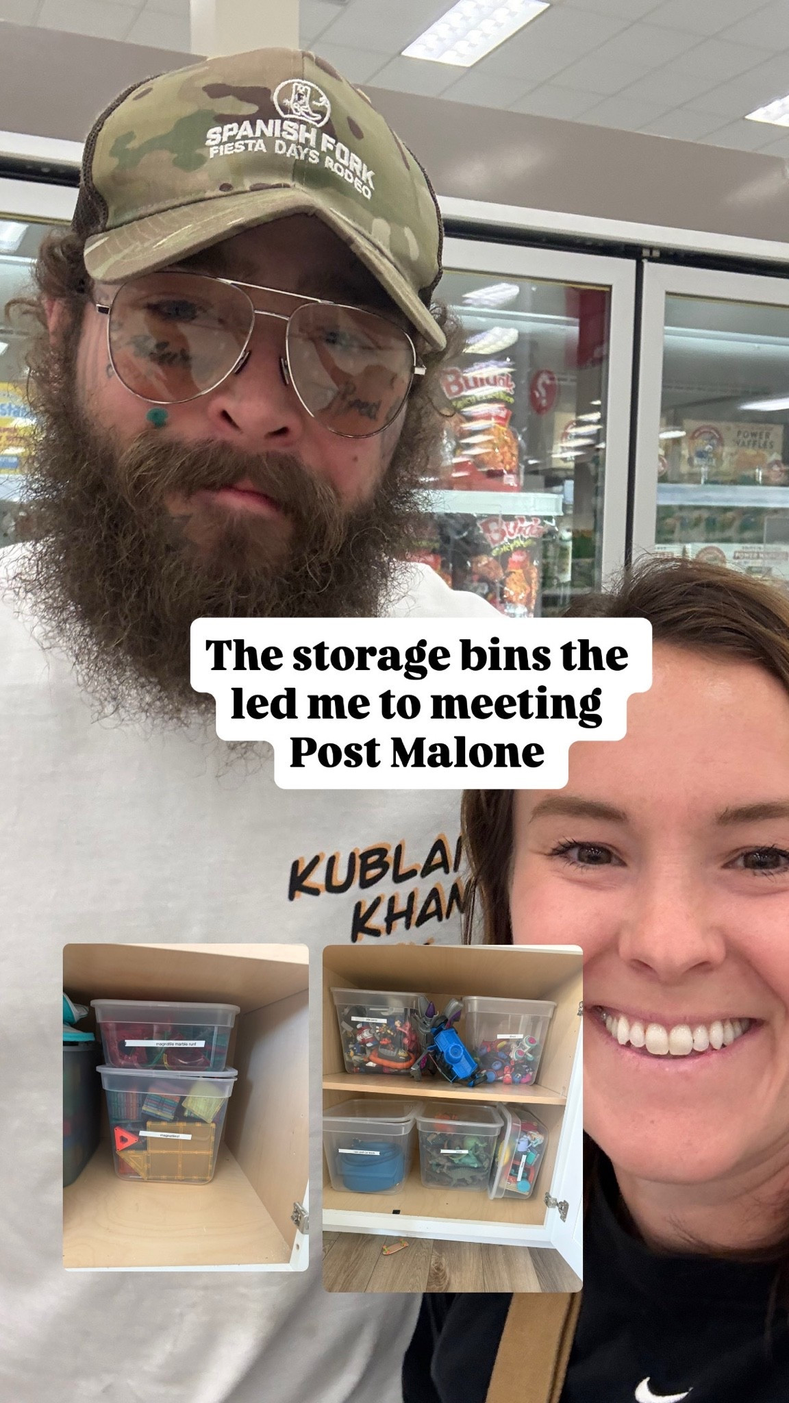 I’ve always loved these bins, but now they’re unbeatable! I went to get more to help me organize some things & ran into Post Malone while buying them!! There are 2 sizes and I use them both for all different things, but mostly toys! I love a clear bin so my kids can see everything inside & not dump out 388338 bins trying to find one thing

#LTKKids #LTKmomlife #LTKHome