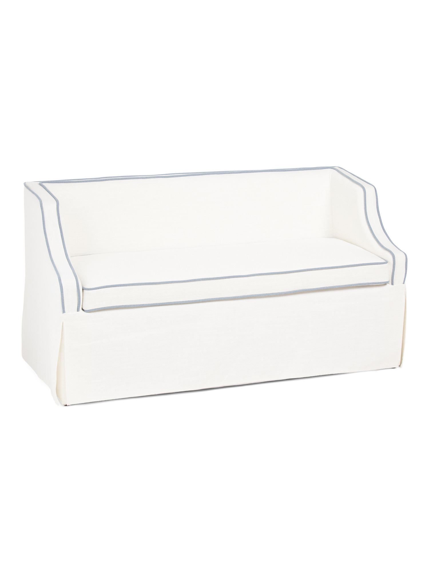 55x29x25 Low Back Loveseat With Storage | TJ Maxx