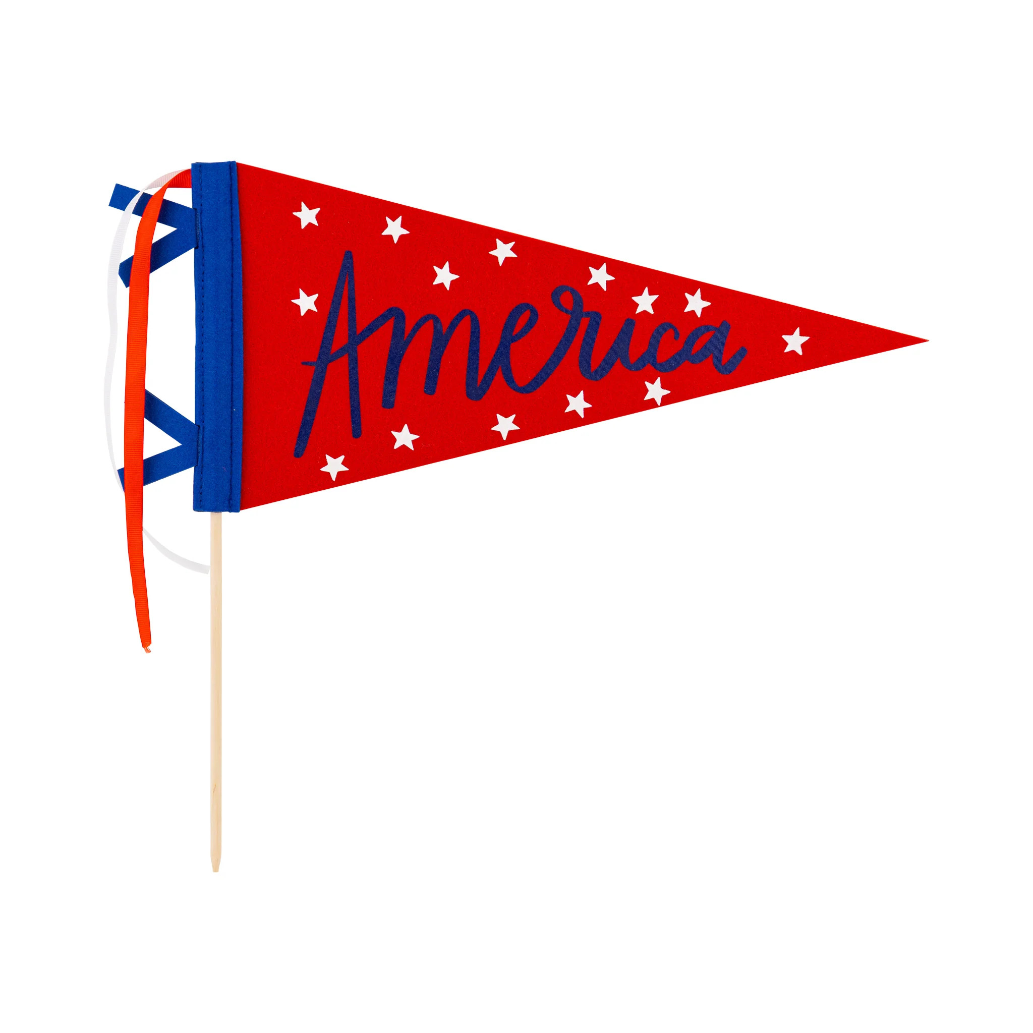 America Felt Pennant Banner | My Mind's Eye