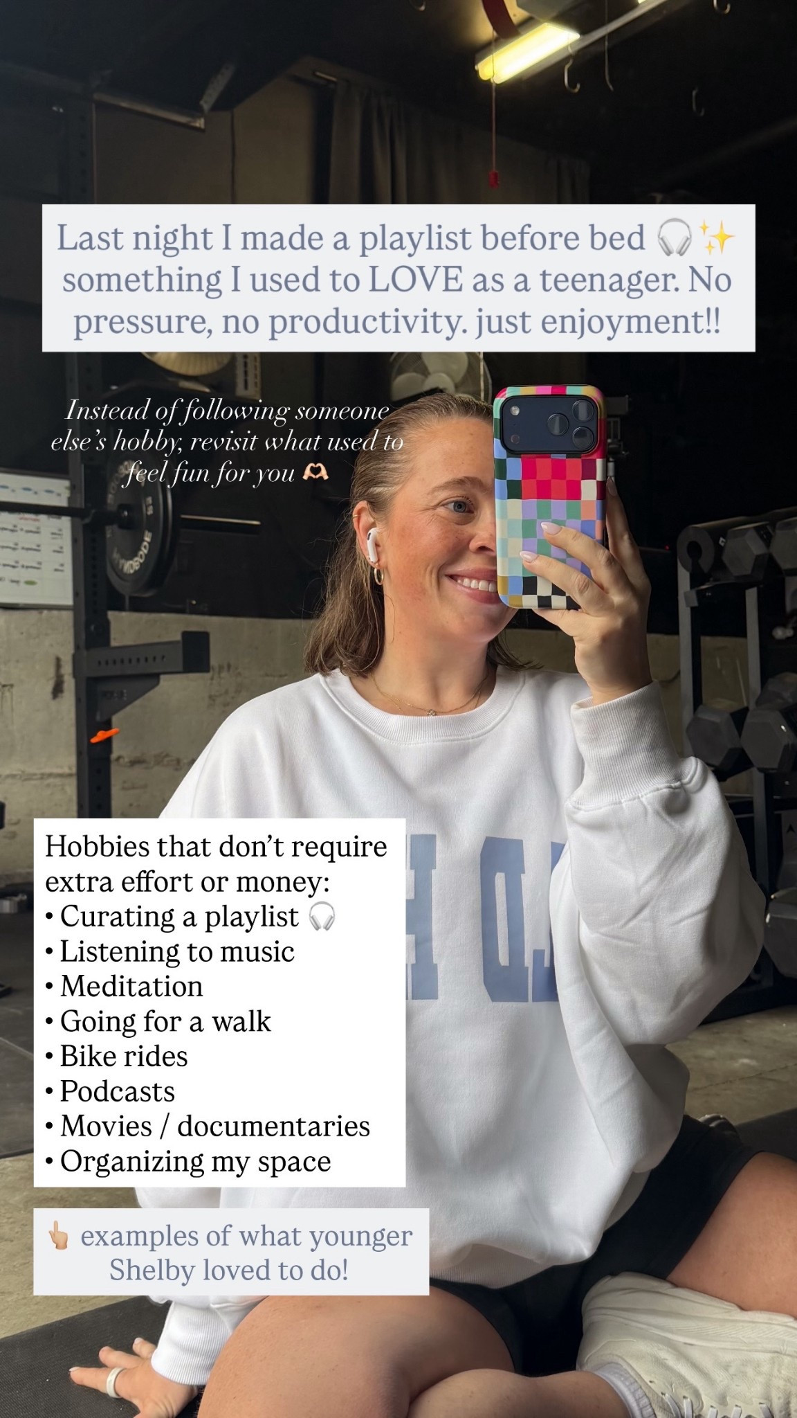 Midsize Gym Outfit 🩵👟 size 10 | M\L | 5’4” | Wearing a size medium 🫶🏻

#LTKMidsize #LTKActive #LTKfitnessgoals