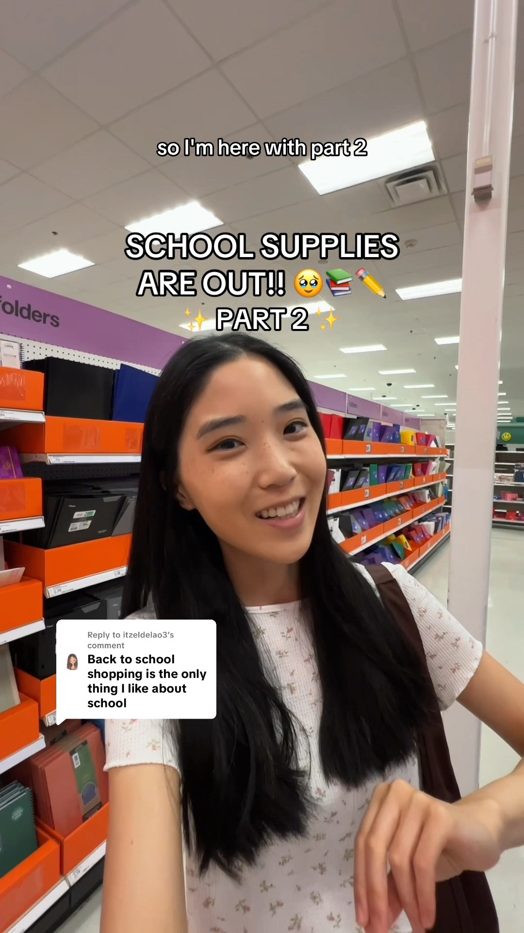 School supplies shopping at Target, part 2! ☺️📚✏️

#target #backtoschool #schoolsupplies #school #home #office #backpack

#LTKSeasonal #LTKFamily #LTKU