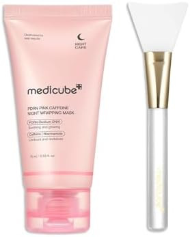 medicube Salmon DNA PDRN Overnight Wrapping Mask and Jelly Brush Set | Amazon (US)