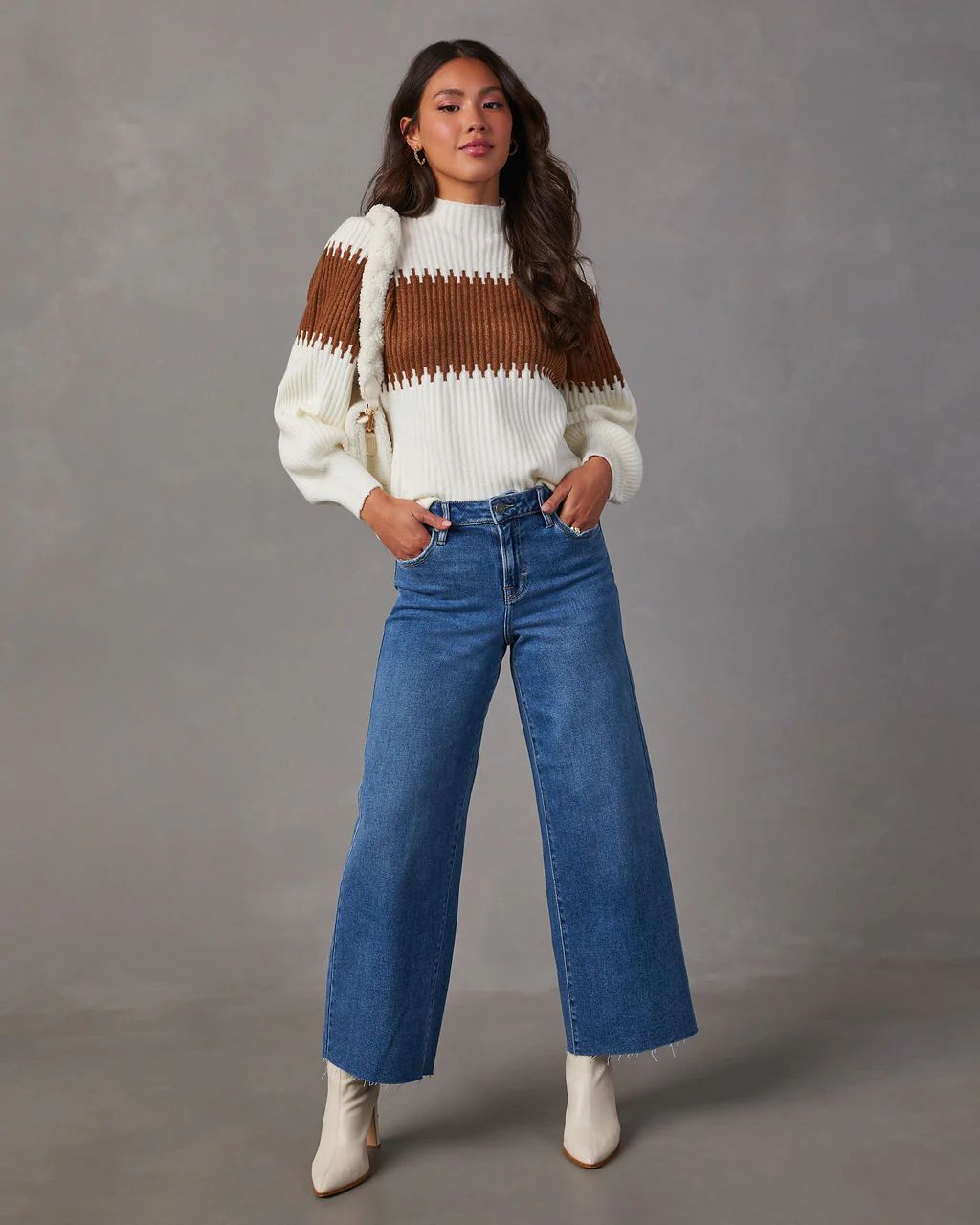 Good Intentions Wide Leg Stretch Jeans | VICI Collection