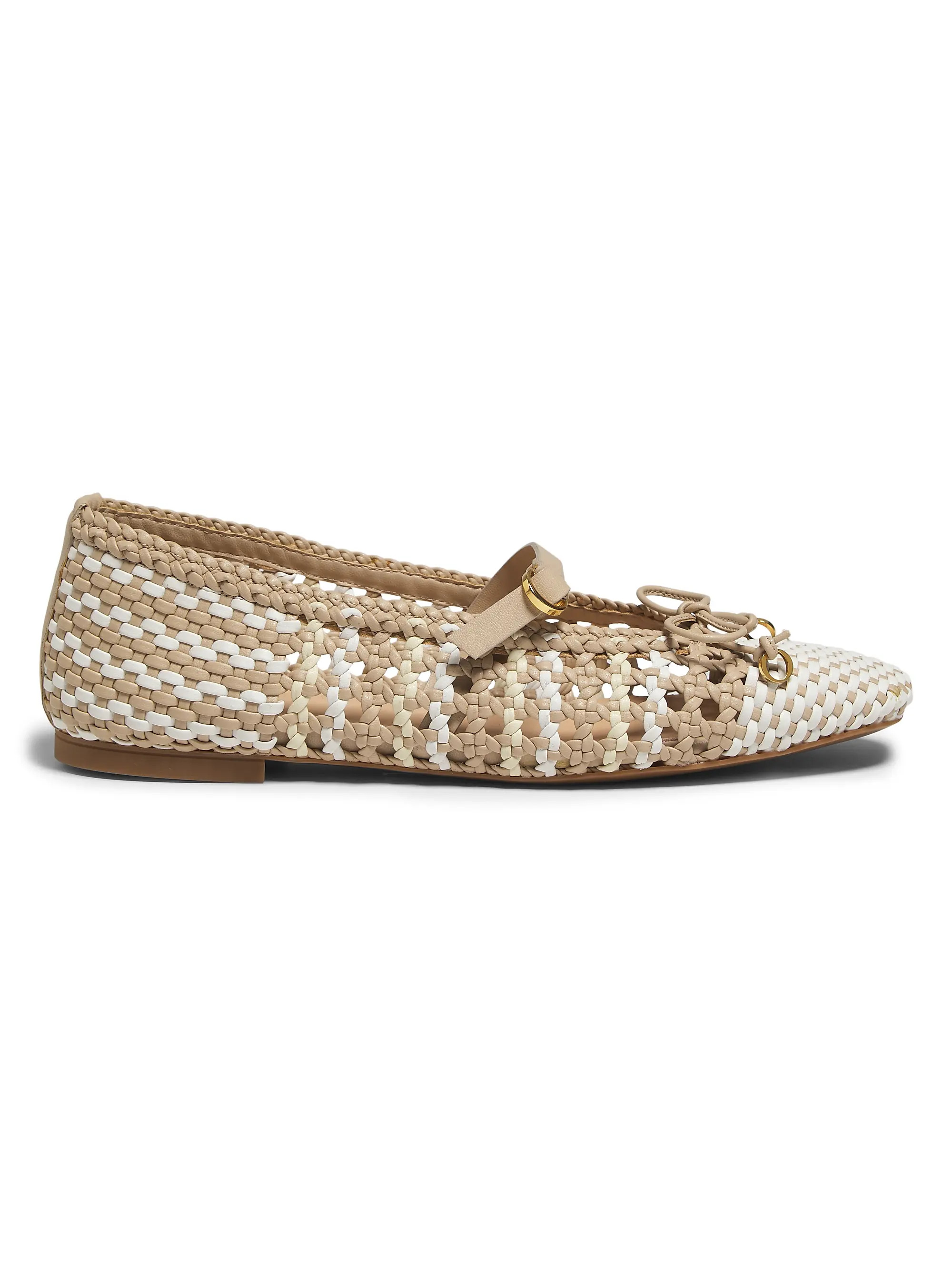 Lina Woven Ballet Flats | Saks Fifth Avenue