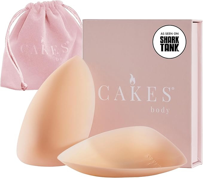 CAKES Body® grippy (Non-Adhesive) Triangle Nipple Covers for Women - Silicone Nipple Covers with... | Amazon (US)