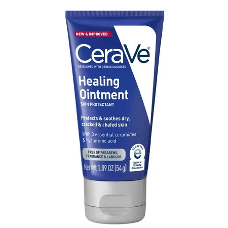 CeraVe Skin Care Healing with Petrolatum for Long-Lasting Dry Cracked Skin Relief Ointment 1.89 oz | Walmart (US)