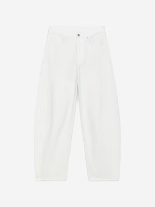 BLOOM Barrel Jeans – White – Women – ARKET GB | Arket UK