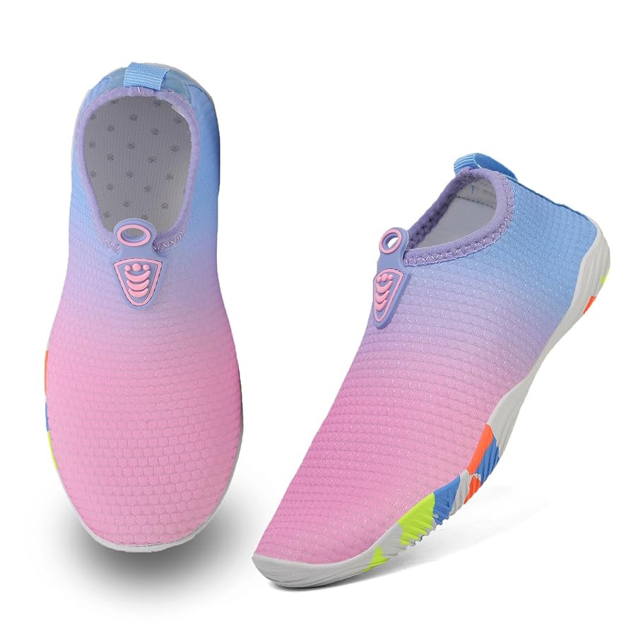 Water Shoes for Toddler Kids Boys Girls Barefoot Aqua Socks Quick-Dry Beach Swim Outdoor Sports S... | Amazon (US)