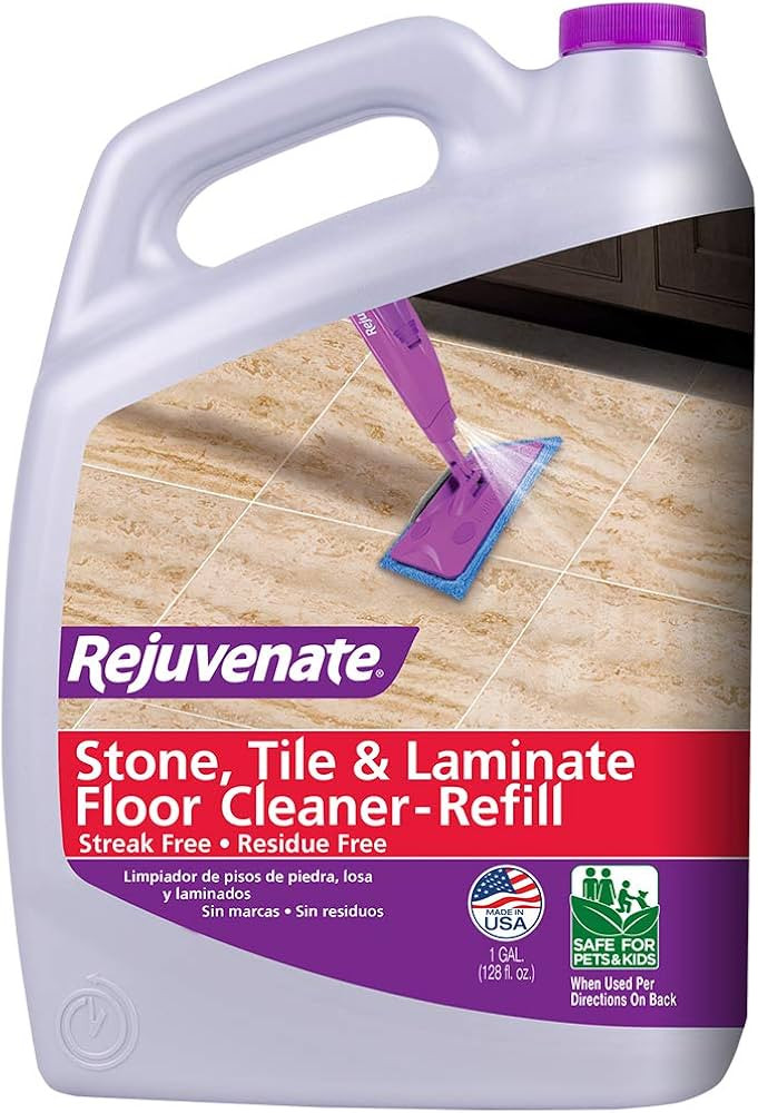 Rejuvenate High Performance Stone Tile and Laminate Floor Cleaner Streak-Free Formula Dries Fast ... | Amazon (US)