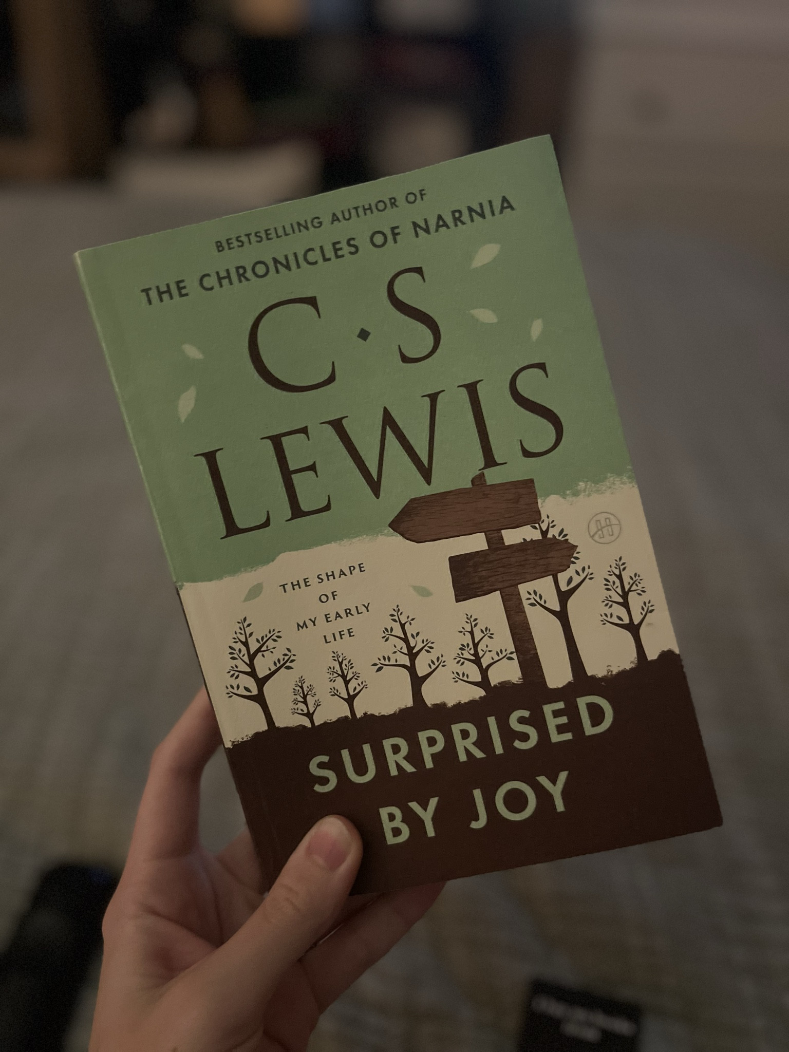 C.S. Lewis Surprised By Joy | Book | The Chronicles of Narnia 

 #LTKdayinmylife #LTKstorytime #LTKFindsUnder50