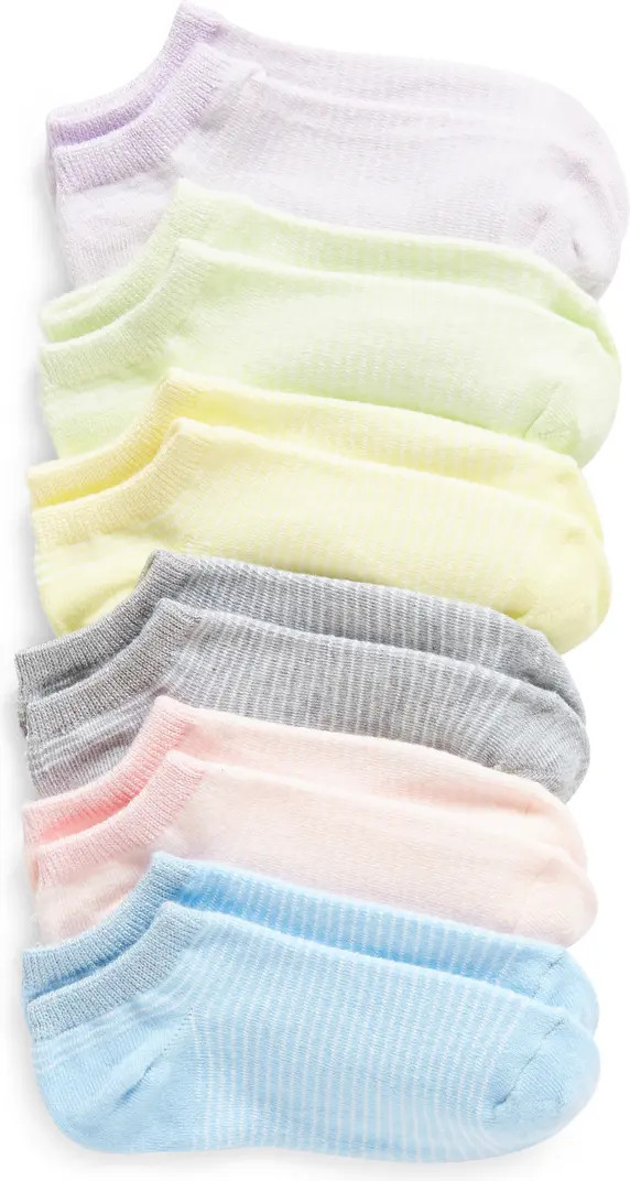 Kids' Assorted 6-Pack No-Show Socks | Nordstrom