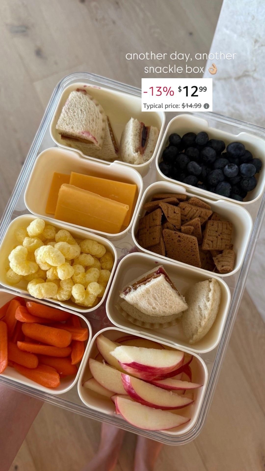 Snack box for fun treats, movies, on the go, or travel ✨

#LTKfindsunder50 #LTKtravel #LTKsalealert