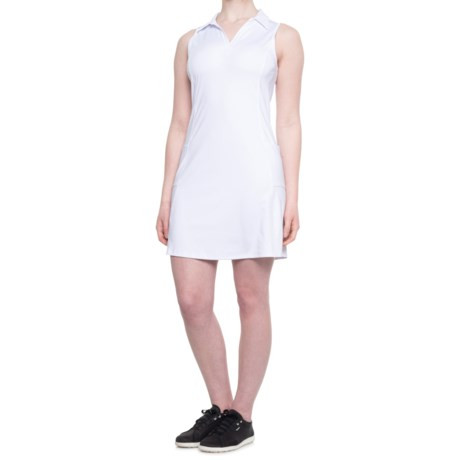 Hind Active Collared Tank Dress - UPF 50, Sleeveless (For Women) | Sierra