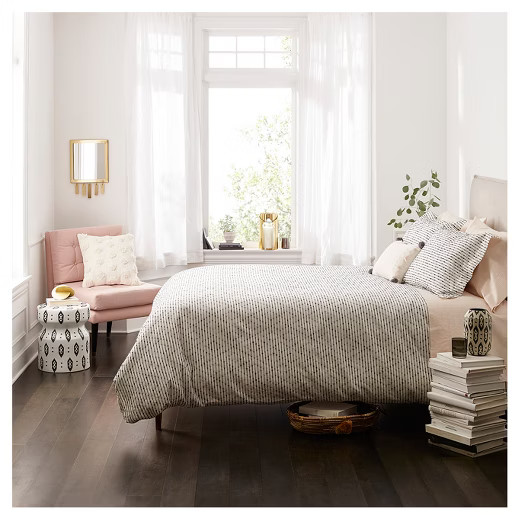 Gray Woven Duvet Cover Set - Nate Berkus™ | Target
