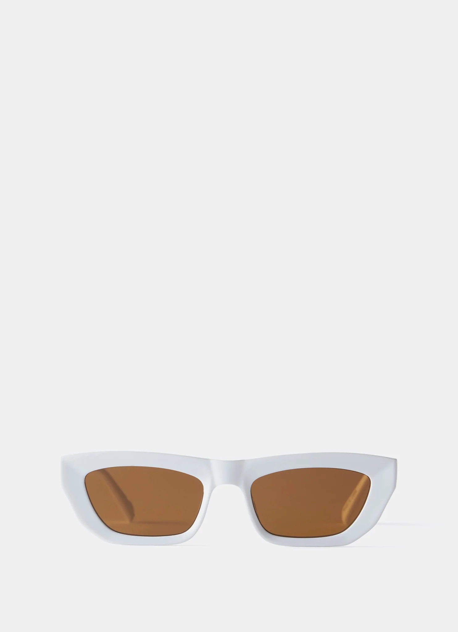 White Square Sunglasses | Mint Velvet