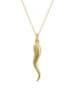 14K Yellow Gold Italian Horn Pendant Necklace | Saks Fifth Avenue OFF 5TH