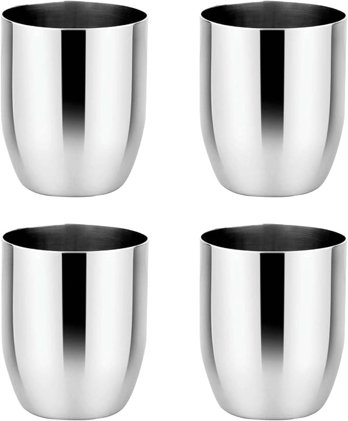 Ahimsa Stainless Steel Kids Cups, Pediatrician Designed, Premium Polished Toddler Cups for Open C... | Amazon (US)