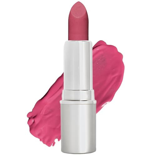 Honeybee Gardens Truly Natural Long Lasting Lipstick, Sweet Pea Lipstick, Vibrant Medium Pink, Naturally Hydrating & Nourishing, Vegan, Gluten-Free & Cruelty-Free, 0.11 oz / 3 g | Amazon (US)