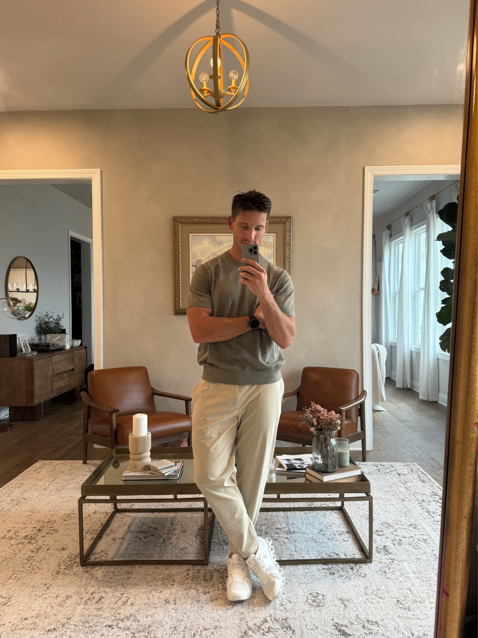 Todays road trip outfit - casual tapered pants and a tee from buck masonn

#LTKMens #LTKTravel