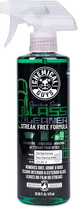 Chemical Guys Glass Cleaner Signature Series - Ammonia-Free Window and Mirror Spray for Cars, Tru... | Amazon (US)