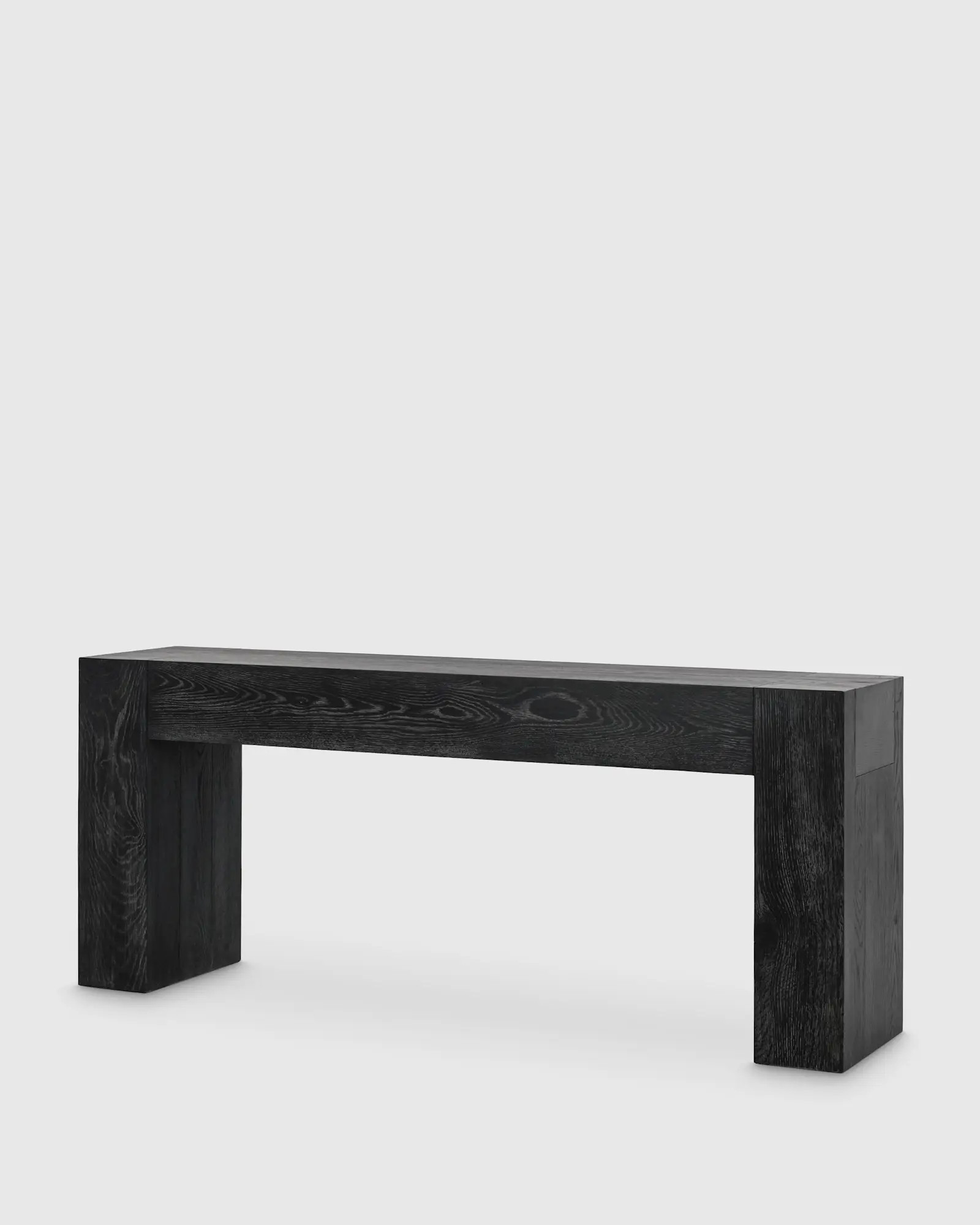 Reclaimed Oak Waterfall Console Table | Quince