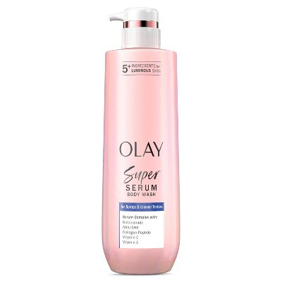 Olay Super Serum Complex for Luminous Skin Body Wash for Bumps & Uneven Textured Skin - 20 fl oz | Target